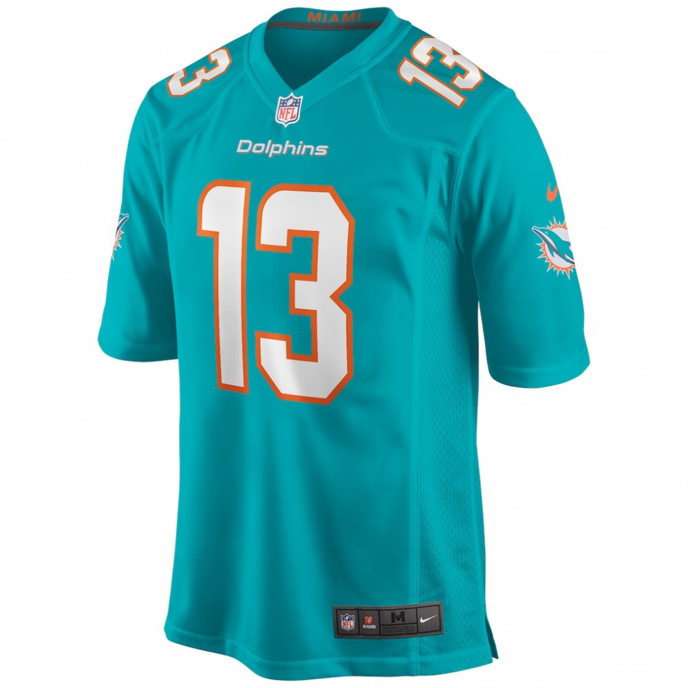 Dan Marino Miami Dolphins Nike Game Retired Player Jersey - Aqua-GridironStore